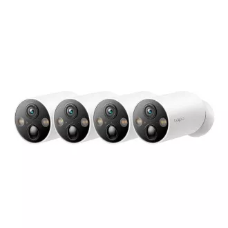 Zestaw TP-Link Tapo C425 4x kamera zewnętrzna C425 (4MP, 2K QHD, 1440p, IR 15m, WiFi, karta micro SD, IP66)