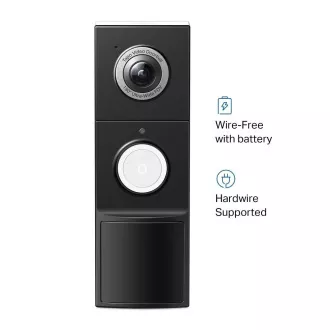Inteligentny wideodomofon TP-Link Tapo D235 (5 MP, 2K, WiFi, IR 10 m, microSD)