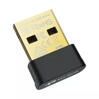 Karta TP-Link Archer TX10UB Nano WiFi6 USB (AX900, 2, 4GHz/5GHz, USB2.0, Bluetooth5.3) Karta TP-Link Archer TX10UB Nano WiFi6 USB (AX900, 2, 4GHz/5GHz, USB2.0, Bluetooth5.3)