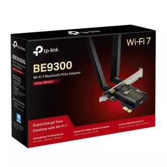 Karta TP-Link Archer TBE552E WiFi7 PCIe (BE9300, 2, 4GHz/5GHz/6GHz, Bluetooth5.4)