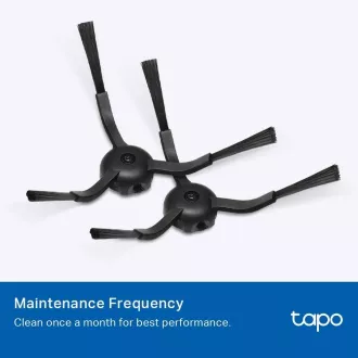 Zestaw części TP-Link Tapo RVA105 (1x szczotka, 2x szczotka boczna, 2x filtr HEPA) do Tapo RV30 Max Plus, Tapo RV20 Max Plus