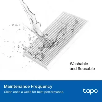 Zestaw części TP-Link Tapo RVA105 (1x szczotka, 2x szczotka boczna, 2x filtr HEPA) do Tapo RV30 Max Plus, Tapo RV20 Max Plus