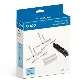 Zestaw części TP-Link Tapo RVA105 (1x szczotka, 2x szczotka boczna, 2x filtr HEPA) do Tapo RV30 Max Plus, Tapo RV20 Max Plus