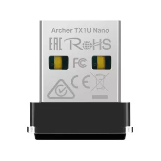Karta sieciowa TP-Link Archer TX1U Nano WiFi6 USB (AX300, 2, 4GHz/5GHz, USB2.0)