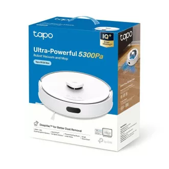 Odkurzacz automatyczny TP-Link Tapo RV30 Max z mopem (LiDAR IMU, 2, 4 GHz, BT, biały)