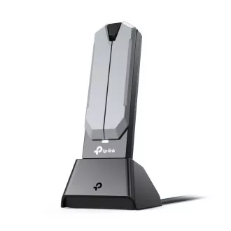 Karta sieciowa TP-Link Archer TBE400UH WiFi7 USB (BE6500, 2, 4GHz/5GHz/6GHz, USB3.0)