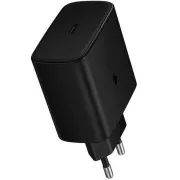 Ładowarka podróżna Samsung Quickcharge USB-C 45W czarna (OOB luzem)