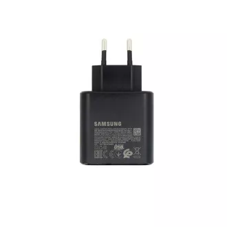 Ładowarka podróżna Samsung Quickcharge USB-C 45W czarna (OOB luzem)