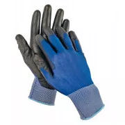 Rękawiczki nylonowe SMEW FH 1 niebiesko-czarne 7