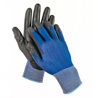 Rękawiczki nylonowe SMEW FH 1 niebiesko-czarne 9