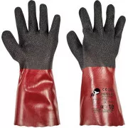 Rękawiczki CHERUG FH PV czarno/czerwone 7