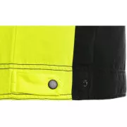 Bluzka CXS SIRIUS BRIGHTON, czarno-żółta, rozmiar 46