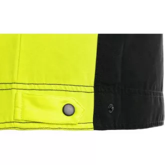 Bluzka CXS SIRIUS BRIGHTON, czarno-żółta, rozmiar 46