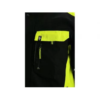 Bluzka CXS SIRIUS BRIGHTON, czarno-żółta, rozmiar 46