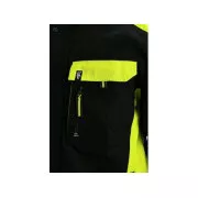 Bluzka CXS SIRIUS BRIGHTON, czarno-żółta, rozmiar 54