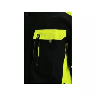 Bluzka CXS SIRIUS BRIGHTON, czarno-żółta, rozmiar 54