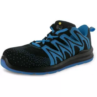 Buty CXS TEXLINE MOLAT S1P ESD, czarno-niebieskie, rozmiar 50