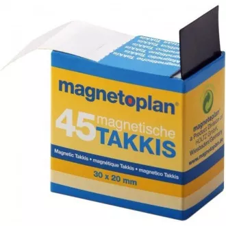 Magnesy samoprzylepne Magnetoplan Takkis (45szt)
