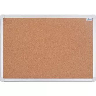 Tablica informacyjna korkowa AVELI 90x60, rama aluminiowa