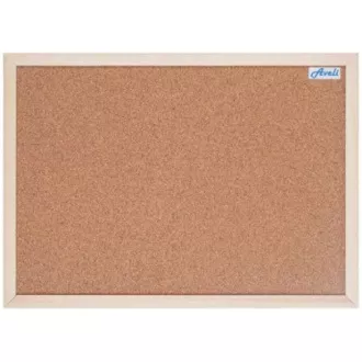 Tablica korkowa AVELI 40x60, rama drewniana Tablica korkowa AVELI 40x60, rama drewniana