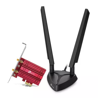Karta TP-Link Archer TXE75E WiFi6E PCIe (AXE5400, 2, 4GHz/5GHz/6GHz, Bluetooth5.2)