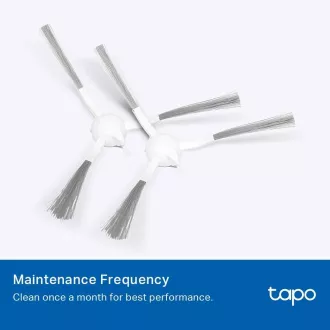 Zestaw części TP-Link Tapo RVA100 (1x szczotka, 2x szczotka boczna, 2x filtr HEPA) do Tapo RV30 plus, RV30, RV10 plus, RV10
