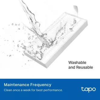 Zestaw części TP-Link Tapo RVA100 (1x szczotka, 2x szczotka boczna, 2x filtr HEPA) do Tapo RV30 plus, RV30, RV10 plus, RV10