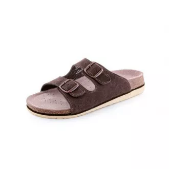 Kapcie CXS CORK ZETA, damskie, bez paska, brązowe, rozmiar 41