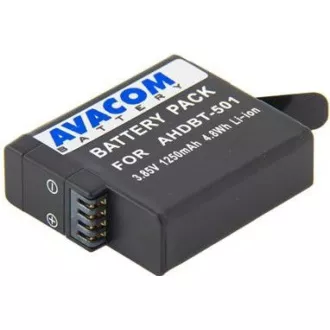 Akumulator wideo AVACOM do GoPro AHDBT-501 Li-Ion 3,7V 1250mAh 4,8Wh