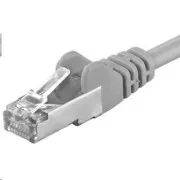 PREMIUMCORD Kabel krosowy CAT6a S-FTP, RJ45-RJ45, AWG 26/7 2m szary