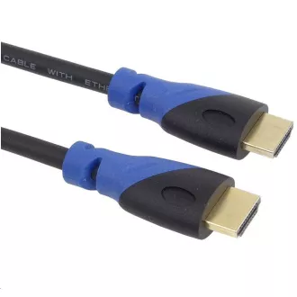 PREMIUMCORD HDMI - kabel Ultra HDTV, 1 m (kolor, pozłacane złącza)