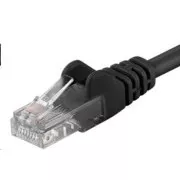 PREMIUMCORD Kabel krosowy UTP RJ45-RJ45 CAT5e 0,25m czarny