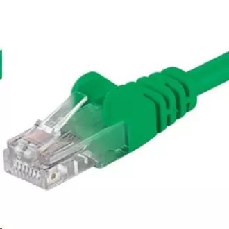 PREMIUMCORD Kabel krosowy UTP RJ45-RJ45 CAT5e 5m zielony PREMIUMCORD Kabel krosowy UTP RJ45-RJ45 CAT5e 5m zielony