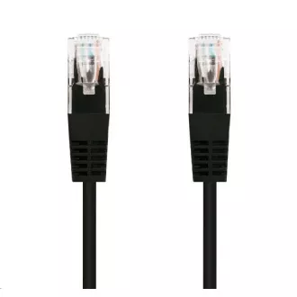 C-TECH patchcord Cat5e, UTP, czarny, 2m