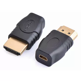 Adapter PremiumCord micro HDMI typ D żeński - HDMI typ A męski