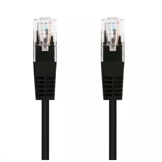 C-TECH patchcord Cat5e, UTP, czarny, 3m