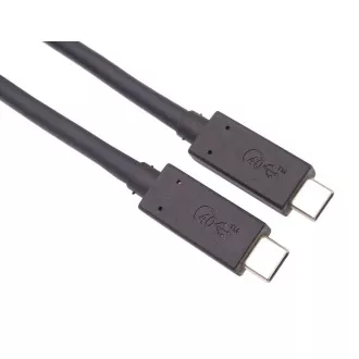 Kabel PREMIUMCORD USB4™ 40Gbps 8K@60Hz Thunderbolt 3, 1m