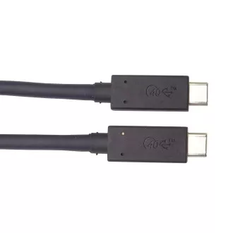 Kabel PREMIUMCORD USB4™ 40Gbps 8K@60Hz Thunderbolt 3, 1m