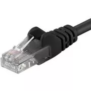 PremiumCord Kabel krosowy UTP RJ45-RJ45 CAT6 1, 5m czarny