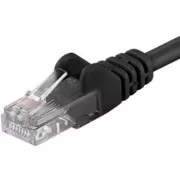 PremiumCord Kabel krosowy UTP RJ45-RJ45 CAT6 2m czarny
