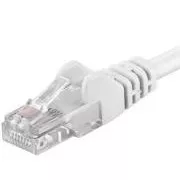 PremiumCord Kabel krosowy UTP RJ45-RJ45 CAT6 10m biały