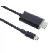 Kabel PremiumCord USB-C do HDMI 2m 4K*2K@60Hz FULL HD 1080p