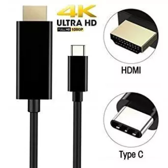 Kabel PremiumCord USB-C do HDMI 2m 4K*2K@60Hz FULL HD 1080p