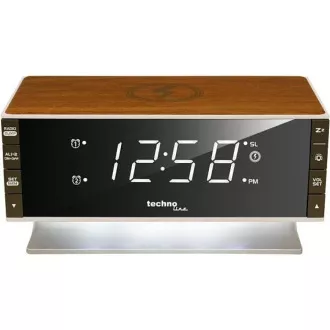 Radiobudzik TechnoLine WT 487 z bezprzewodowym ładowaniem Radiobudzik TechnoLine WT 487 z bezprzewodowym ładowaniem