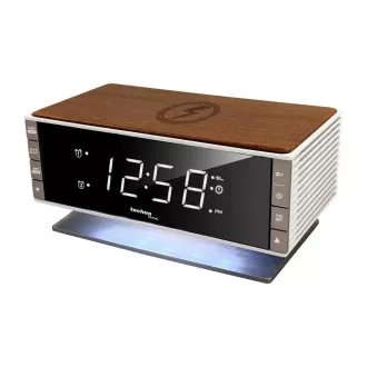 Radiobudzik TechnoLine WT 487 z bezprzewodowym ładowaniem Radiobudzik TechnoLine WT 487 z bezprzewodowym ładowaniem
