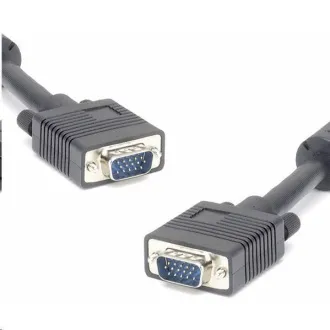 Kabel do monitora PREMIUMCORD HQ (Coax) 2x ferrytowy, SVGA 15p, DDC2, 3xCoax 8 żył, 2m