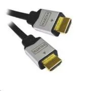 PREMIUMCORD Kabel HDMI A – HDMI A M/M 1 m, pozłacane i metalowe złącza HQ