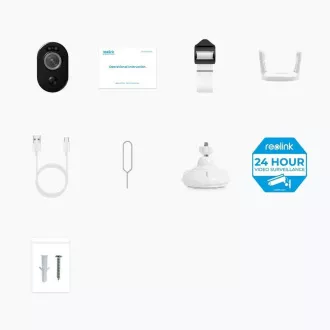 REOLINK Kamera bezpieczeństwa Argus B330, Argus 3 Pro, 2,4 GHz, USB-C, biały
