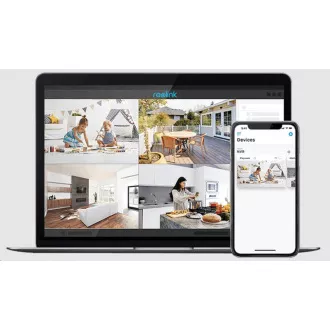 Zestaw kamer bezpieczeństwa REOLINK NVS8-8MB4, RLK8-800B4, 4x kamera, 8MP, 2TB