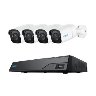 Zestaw kamer monitoringu REOLINK NVS8-5MB4, RLK8-410B4, 8 kamer, 2 TB Zestaw kamer monitoringu REOLINK NVS8-5MB4, RLK8-410B4, 8 kamer, 2 TB
